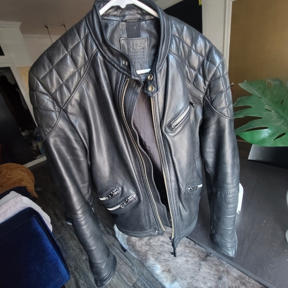 Mango leather jacket - Picture 7 of 7